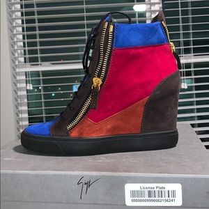 Giuseppe zanotti Lorenz 75 Donna sneaker wedge 39